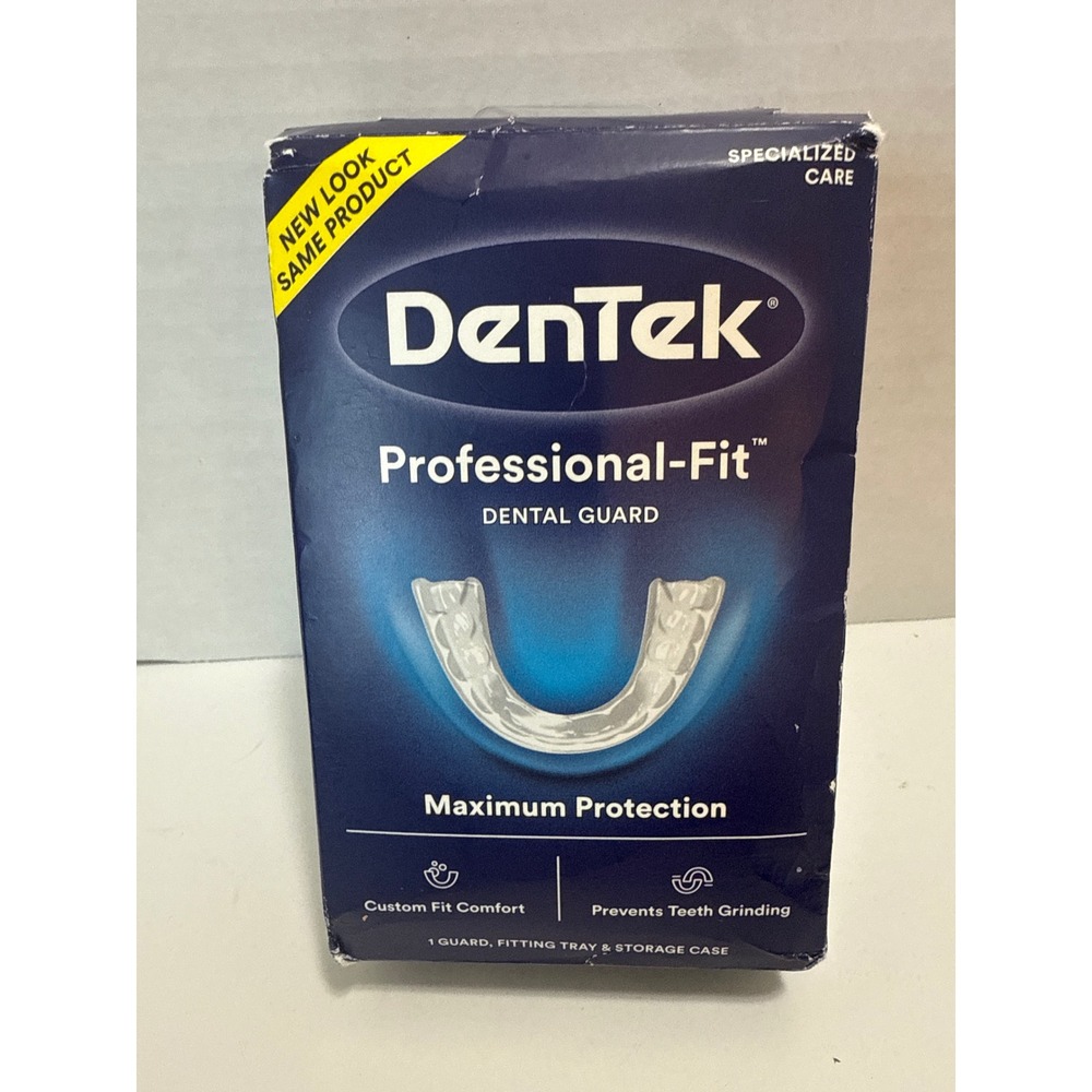 DenTek Professional Fit Dental Guard Maximum Protection Teeth Grinding Night 1ct